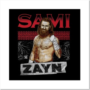 Sami Zayn Poster Posters and Art